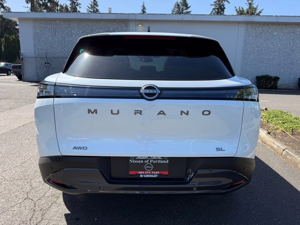 2026 Everest White Pearl Tricoat Nissan Murano SL AWD SUV