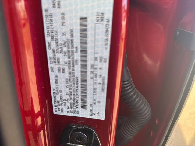 2023 Rapid Red Metallic Tinted Clearcoat Ford F-150 King Ranch 4X4 Truck