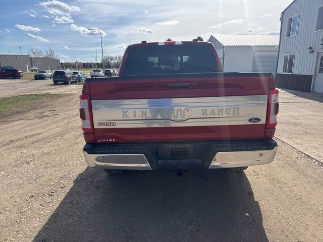 2023 Rapid Red Metallic Tinted Clearcoat Ford F-150 King Ranch 4X4 Truck
