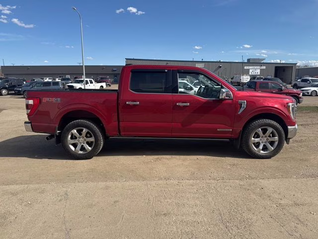 2023 Rapid Red Metallic Tinted Clearcoat Ford F-150 King Ranch 4X4 Truck