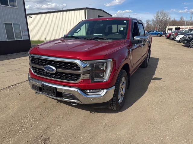 2023 Rapid Red Metallic Tinted Clearcoat Ford F-150 King Ranch 4X4 Truck