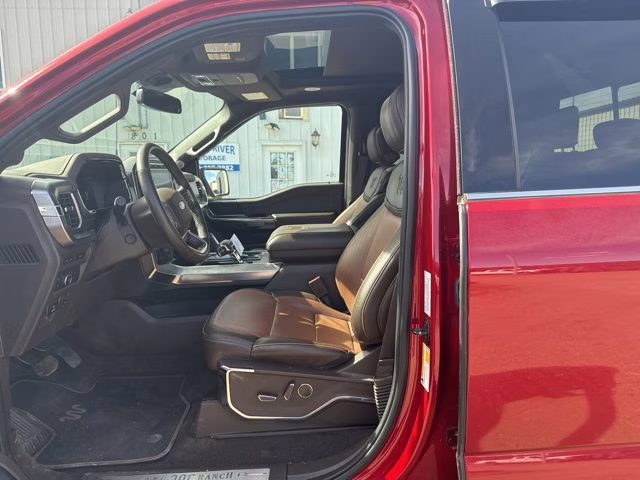 2023 Rapid Red Metallic Tinted Clearcoat Ford F-150 King Ranch 4X4 Truck