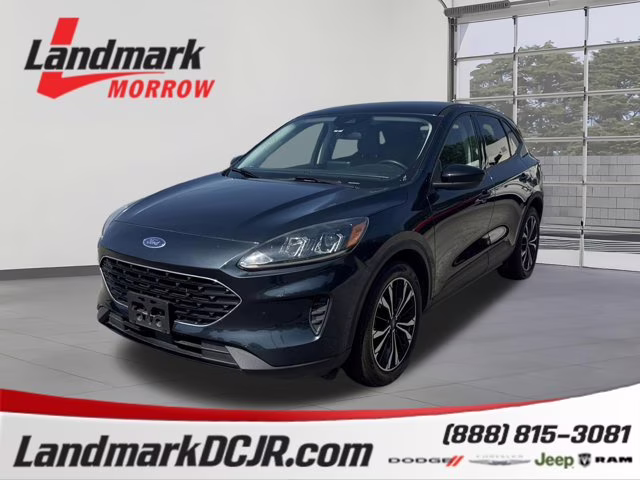 2022 Blue Metallic Ford Escape SE FWD SUV