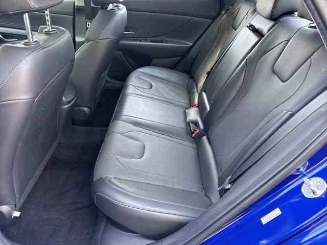 2023 Intense Blue Hyundai Elantra Hybrid Limited FWD Sedan