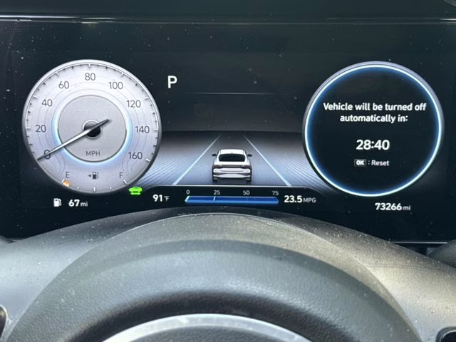 2023 Intense Blue Hyundai Elantra Hybrid Limited FWD Sedan