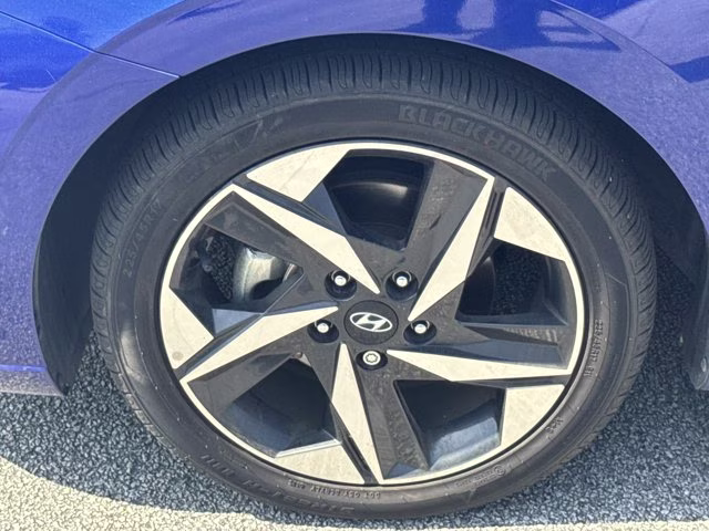 2023 Intense Blue Hyundai Elantra Hybrid Limited FWD Sedan