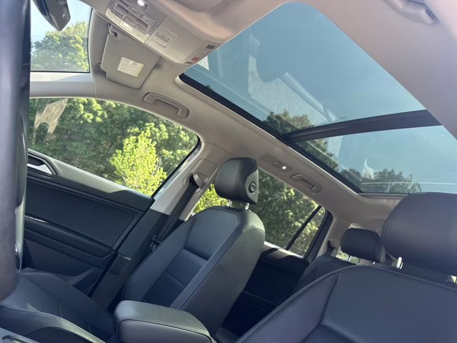 2020 Platinum Gray Metallic Volkswagen Tiguan SE R-Line Black AWD SUV