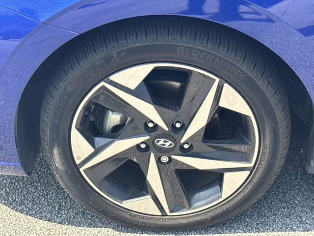 2023 Intense Blue Hyundai Elantra Hybrid Limited FWD Sedan