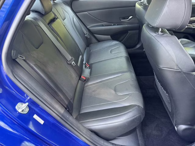 2023 Intense Blue Hyundai Elantra Hybrid Limited FWD Sedan
