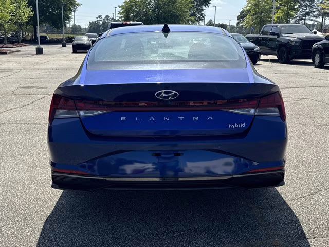 2023 Intense Blue Hyundai Elantra Hybrid Limited FWD Sedan