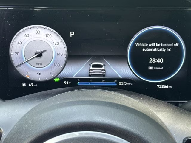 2023 Intense Blue Hyundai Elantra Hybrid Limited FWD Sedan