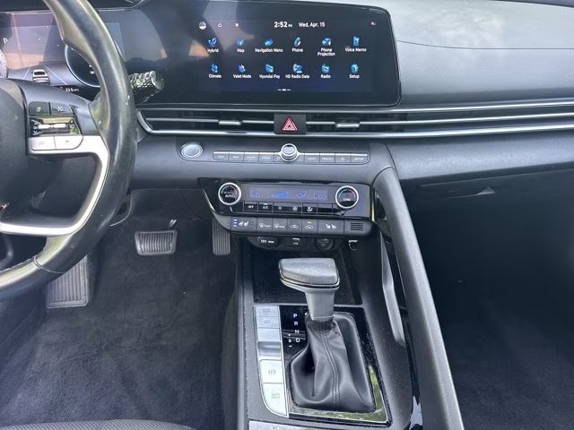 2023 Intense Blue Hyundai Elantra Hybrid Limited FWD Sedan
