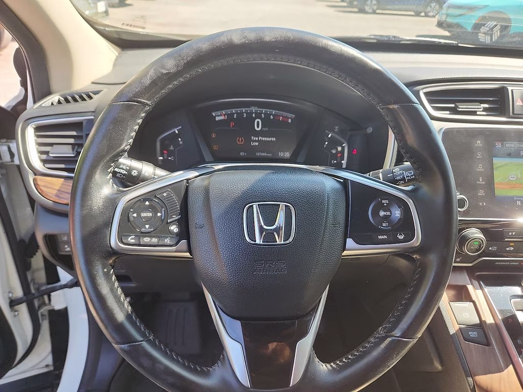 2018 White Diamond Pearl Honda CR-V Touring AWD SUV