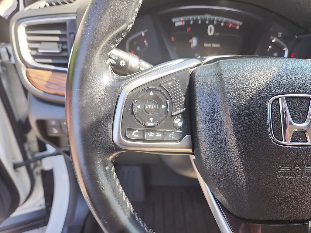 2018 White Diamond Pearl Honda CR-V Touring AWD SUV
