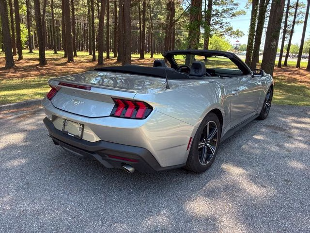 2025 Silver Metallic Ford Mustang EcoBoost Premium RWD Convertible