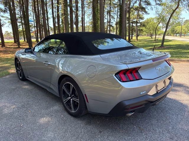 2025 Silver Metallic Ford Mustang EcoBoost Premium RWD Convertible