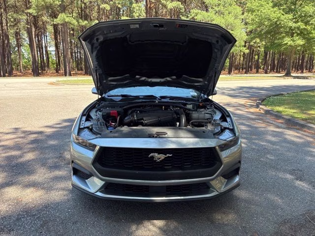 2025 Silver Metallic Ford Mustang EcoBoost Premium RWD Convertible