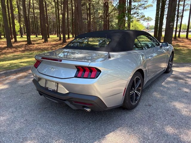 2025 Silver Metallic Ford Mustang EcoBoost Premium RWD Convertible