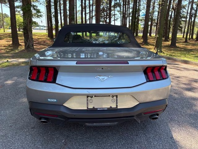 2025 Silver Metallic Ford Mustang EcoBoost Premium RWD Convertible