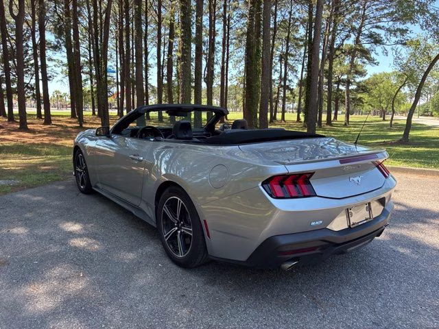 2025 Silver Metallic Ford Mustang EcoBoost Premium RWD Convertible
