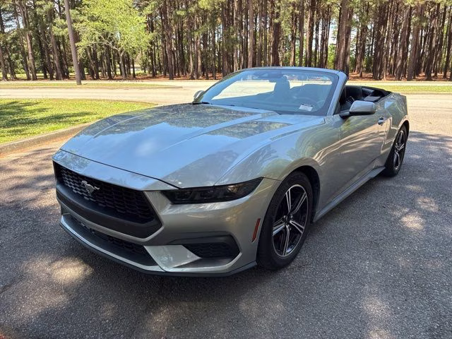 2025 Silver Metallic Ford Mustang EcoBoost Premium RWD Convertible