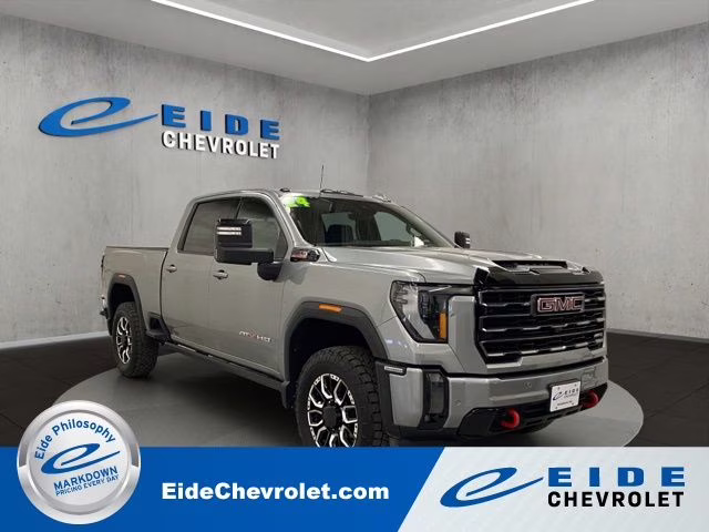 2024 Sterling Metallic GMC Sierra 2500HD AT4 4X4 Truck