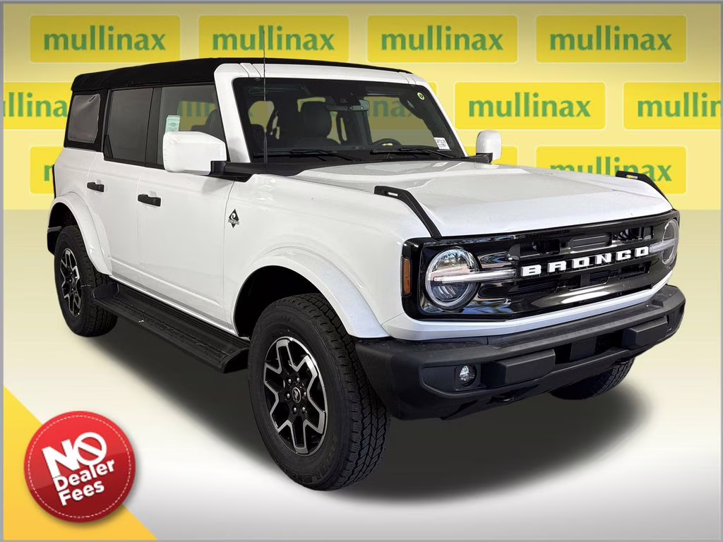 2026 Oxford White Ford Bronco Outer Banks 4X4 SUV