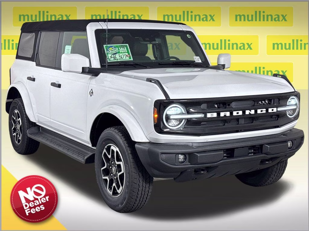 2026 Oxford White Ford Bronco Outer Banks 4X4 SUV