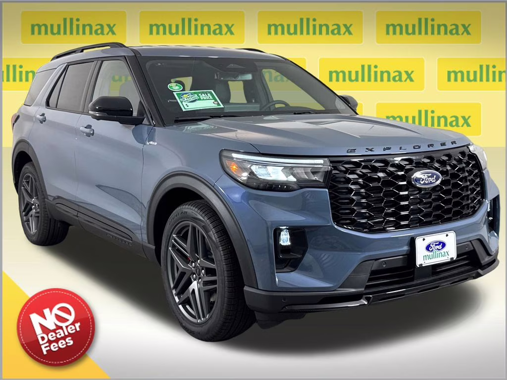2026 Vapor Blue Metallic Ford Explorer ST-Line RWD SUV