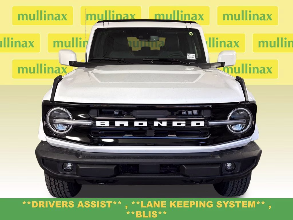 2026 Oxford White Ford Bronco Outer Banks 4X4 SUV