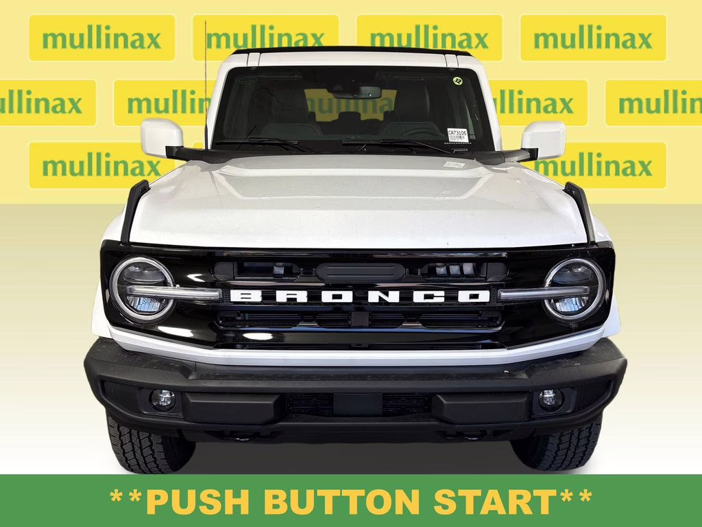 2026 Oxford White Ford Bronco Outer Banks 4X4 SUV
