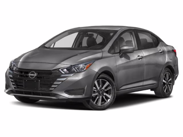 2025 Gun Metallic Nissan Versa 1.6 SV FWD Sedan
