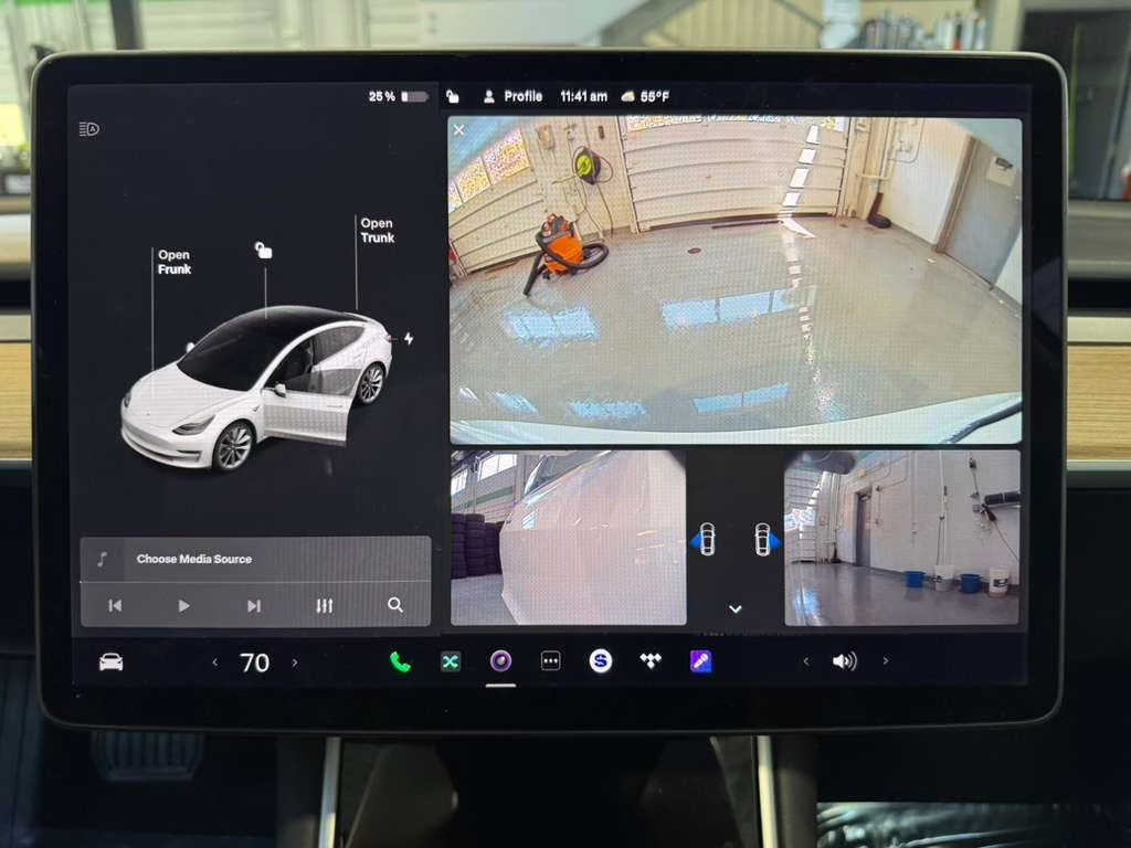 2018 Pearl White Multi-Coat Tesla Model 3 Long Range AWD Sedan