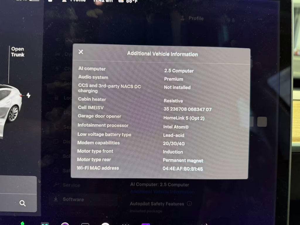 2018 Pearl White Multi-Coat Tesla Model 3 Long Range AWD Sedan