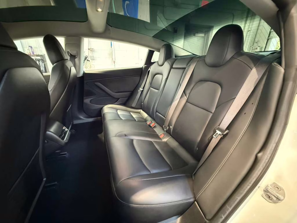 2018 Pearl White Multi-Coat Tesla Model 3 Long Range AWD Sedan