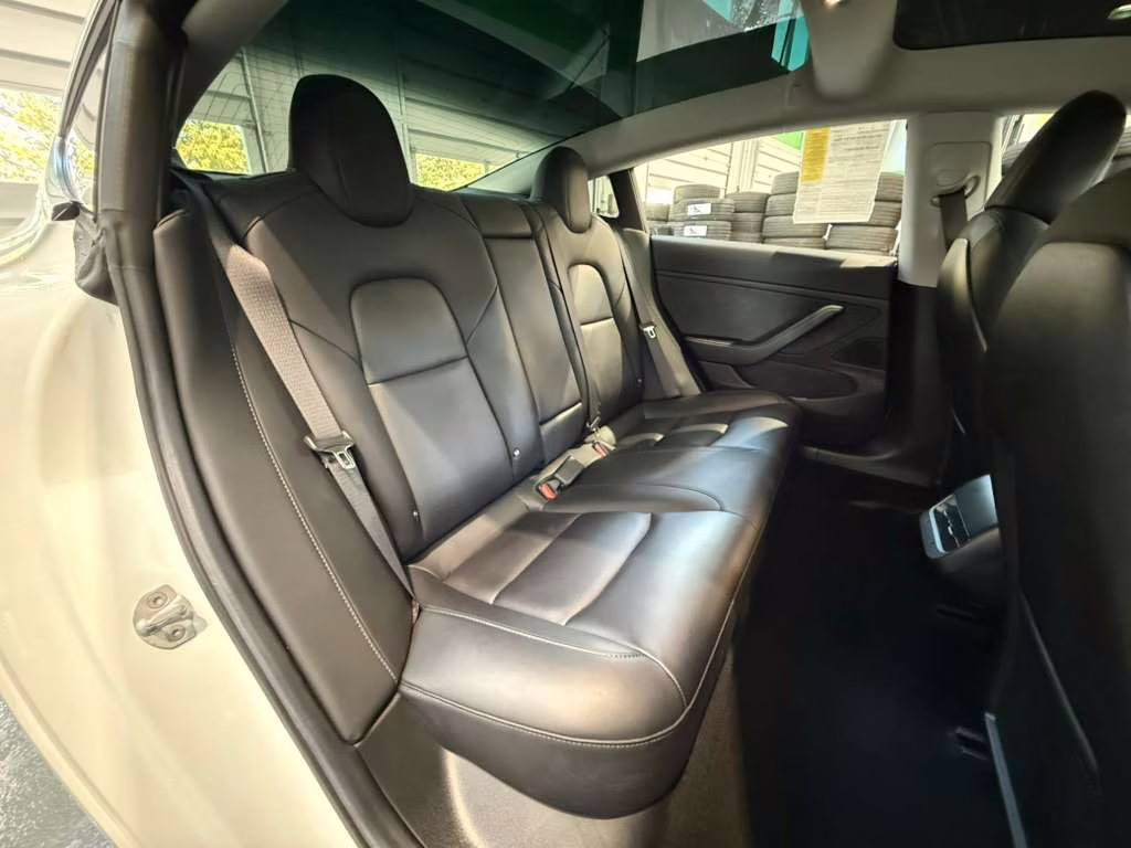 2018 Pearl White Multi-Coat Tesla Model 3 Long Range AWD Sedan