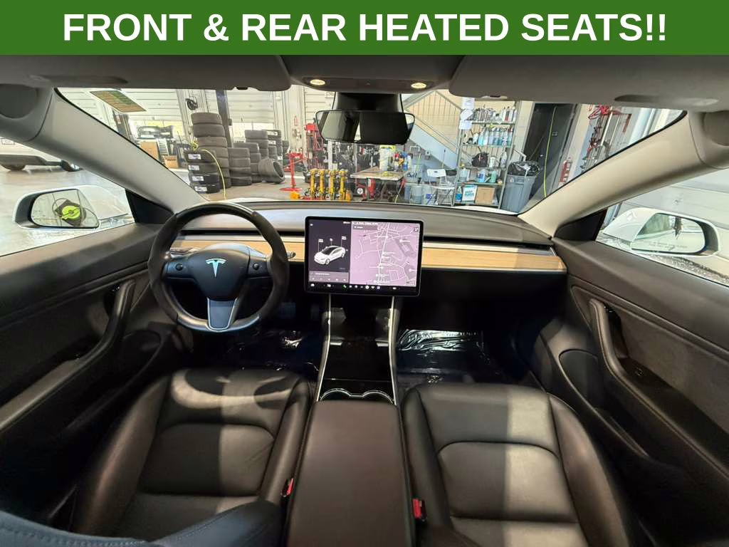2018 Pearl White Multi-Coat Tesla Model 3 Long Range AWD Sedan