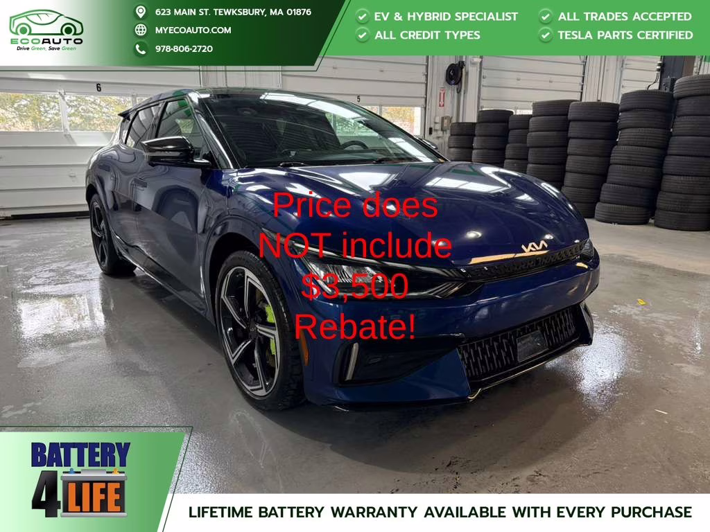 2023 Yacht Blue Kia EV6 GT AWD SUV