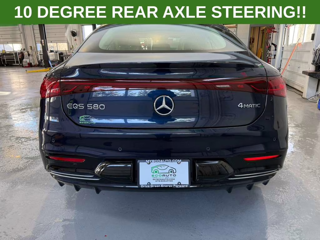 2022 Nautical Blue Metallic Mercedes-Benz EQS 580 AWD Sedan