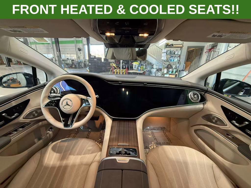 2022 Nautical Blue Metallic Mercedes-Benz EQS 580 AWD Sedan