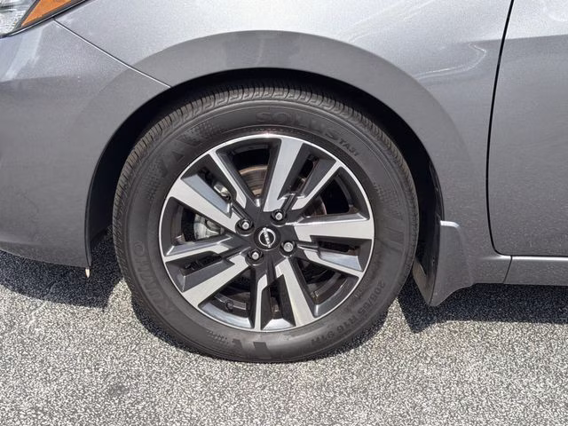 2025 Gun Metallic Nissan Versa 1.6 SV FWD Sedan