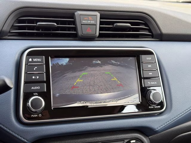 2025 Gun Metallic Nissan Versa 1.6 SV FWD Sedan