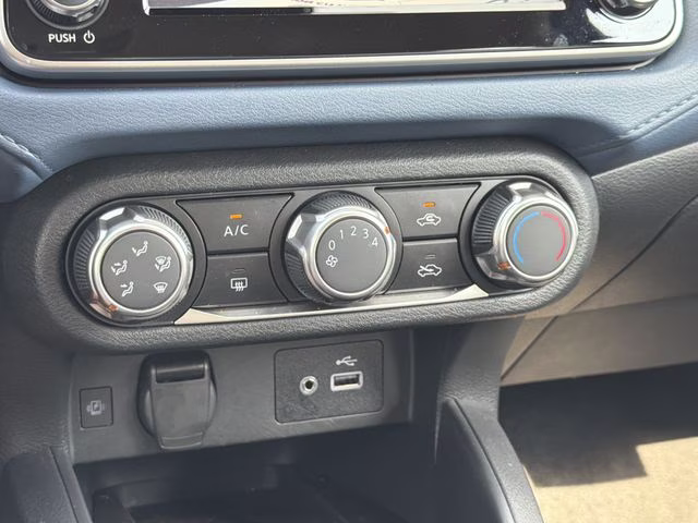 2025 Gun Metallic Nissan Versa 1.6 SV FWD Sedan