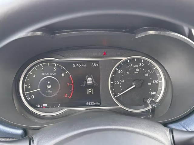 2025 Gun Metallic Nissan Versa 1.6 SV FWD Sedan