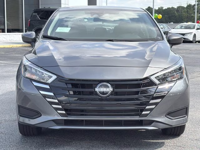 2025 Gun Metallic Nissan Versa 1.6 SV FWD Sedan