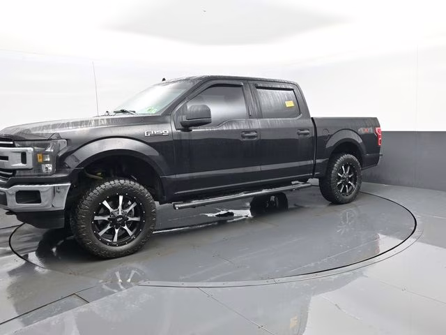 2019 Black Ford F-150 XLT 4X4 Truck