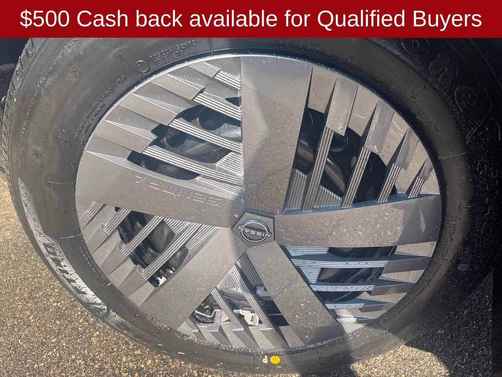 2026 Super Black Nissan Sentra S FWD Sedan