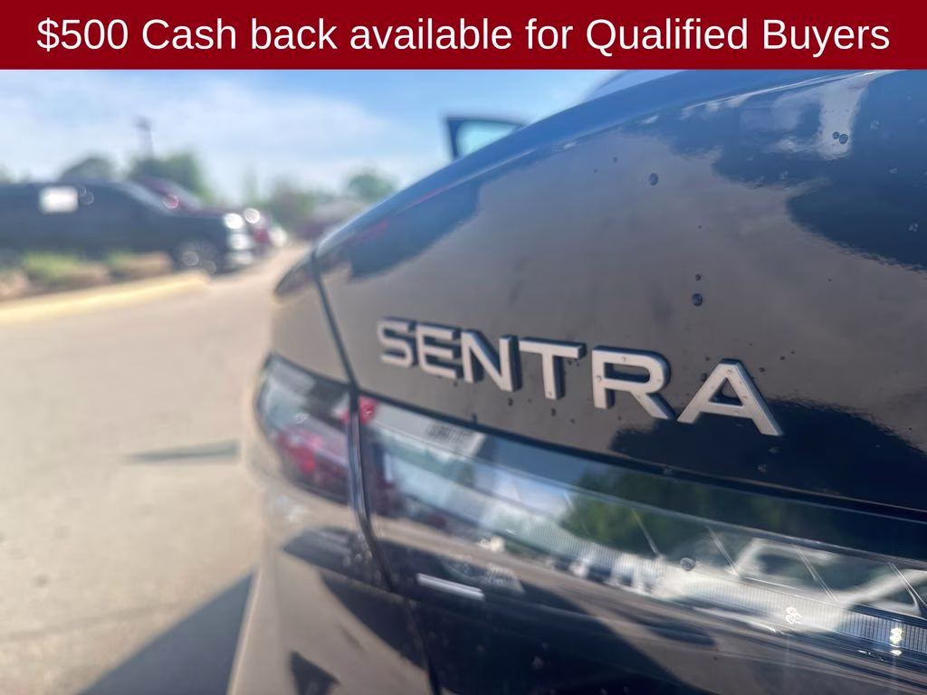 2026 Super Black Nissan Sentra S FWD Sedan