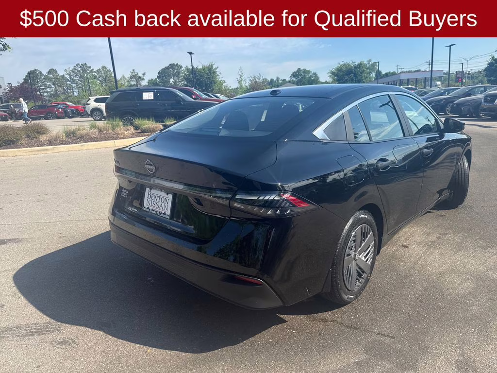 2026 Super Black Nissan Sentra S FWD Sedan