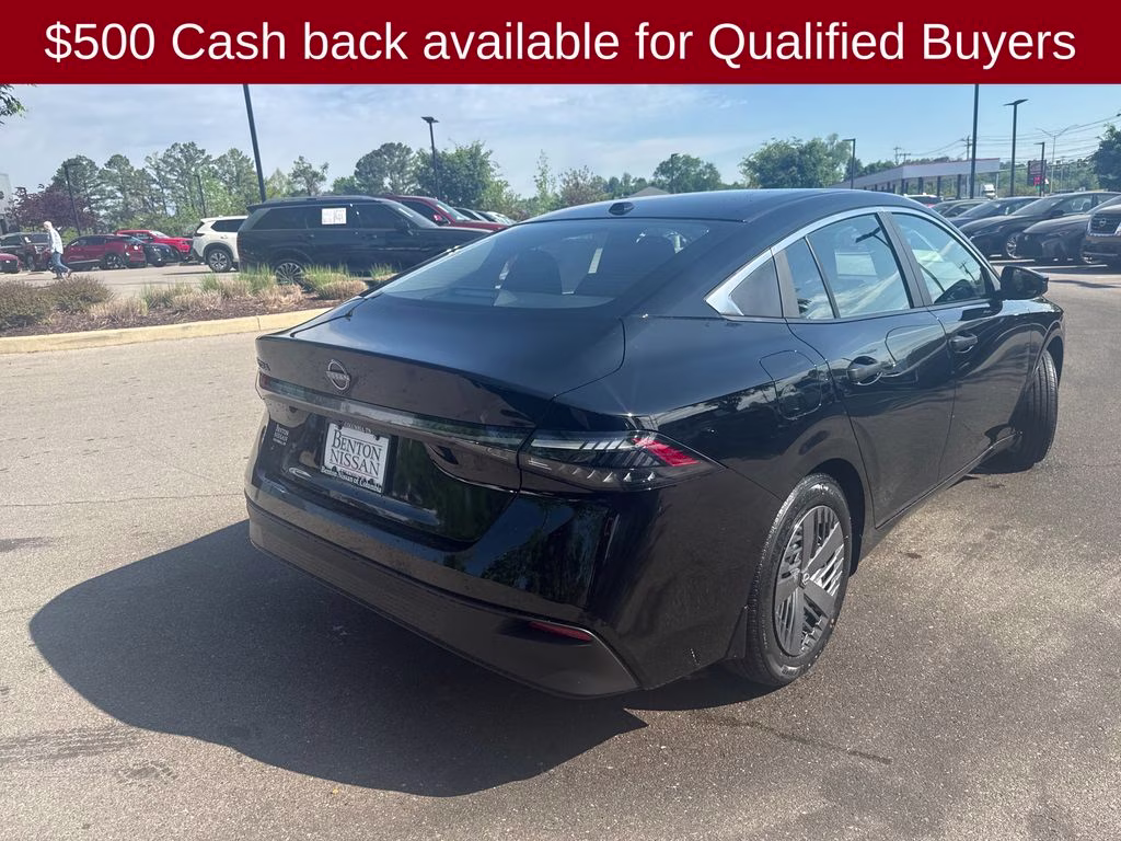2026 Super Black Nissan Sentra S FWD Sedan